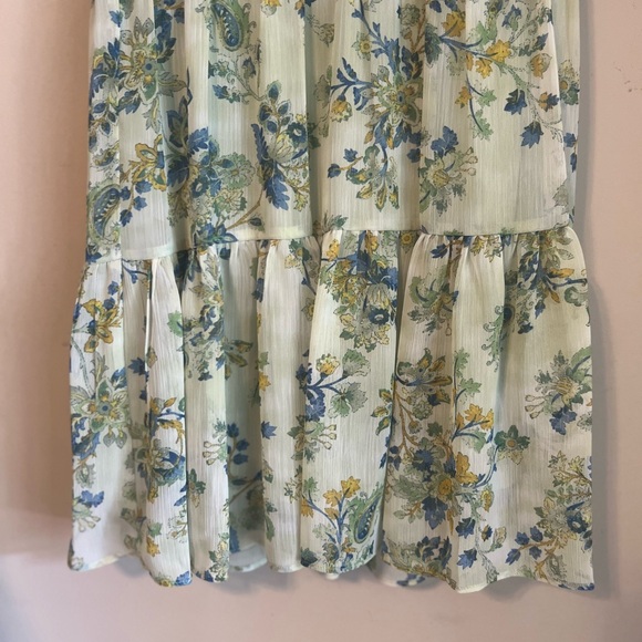 Taylor Three Quarter Sleeve Floral Dress Sz S - Picture 8 of 16